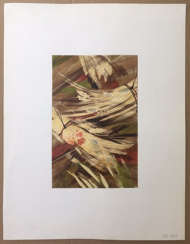 Gouache originale atelier - gouache,