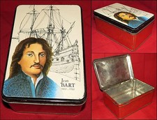 boite litho Galettes Saint Michel Jean Bart Capitaine Corsaire années 1950-70