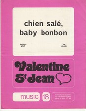 PARTITION  VALENTINE ST JEAN /