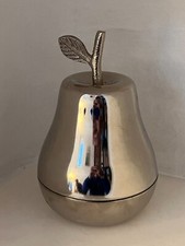 ❤️BAC à Glaçons  Poire  Seau à glace en fonte d'aluminium  Vintage An 70's