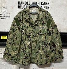 GENUINE US NAVY SEALS AOR2 NWU TYPE III SHIRT BLOUSE EX MINT !!!! LARGE REGULAR