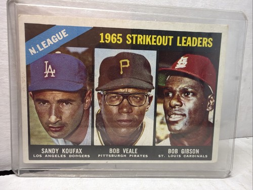 1966 topps league leaders - topps,