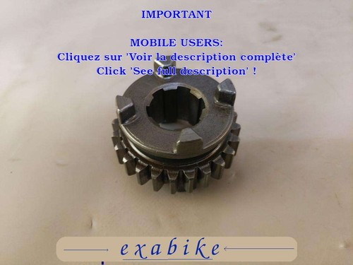 Pignon boite pour honda - pour, cm