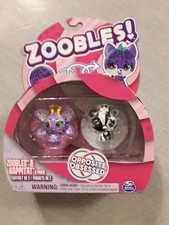 ZOOBLES ET HAPPITAT 2 Pack  - Neuf sous blister