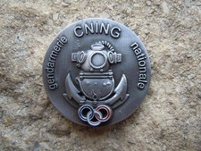 INS 137 . GENDARMERIE . INSTRUCTION NAUTIQUE . PLONGEUR AUTONOME . RARE  SUPERBE