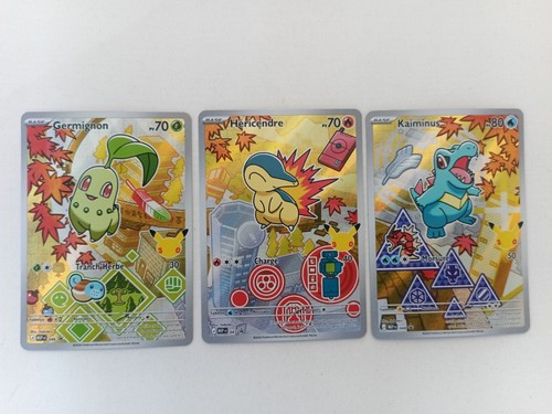 Trio starter pokémon 30ans - starter,