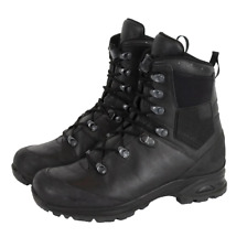 Rangers HAIX de l'armée HOLLANDAISE en cuir noir, doublée GORE-TEX - Pointure 40