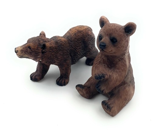 Polyresin figurine ours - polyresin,