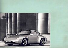 photo de presse / press photo original Porsche 911 Carrera 993 1997