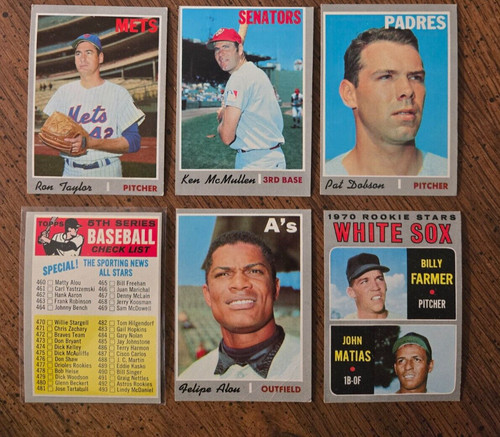 1970 topps baseball you pick - topps,