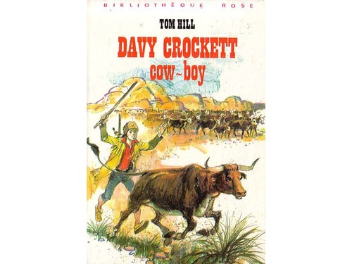 Livre davy crockett - livre, cow-boy