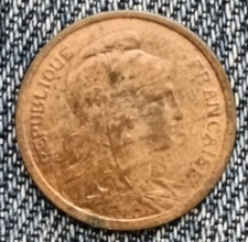 FRANCE 2 centimes 1914 bronze