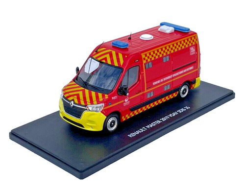Renault master pompiers - pompiers, 1/43