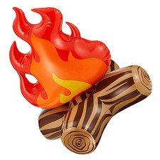 Faux feu de camp, joli feu de gonflable, accessoire de feu de camp vif,