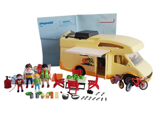 Playmobil 3647 camping - playmobil, camping-car