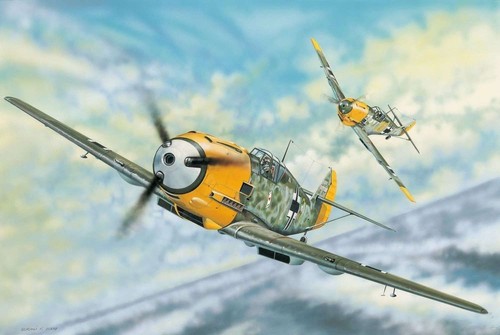 Trumpeter messerschmitt - trumpeter, bf