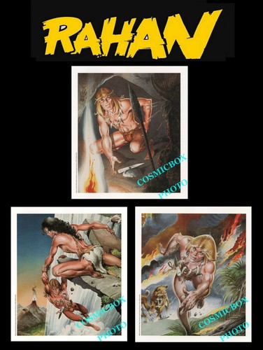 Triptyque libris rahan - ex-libris,