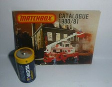 S/ catalogue miniatures automobiles matchbox 1980/1981