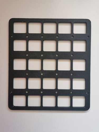 Rigid abs tactical organizer - abs,