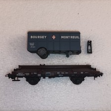 REE HO WB-052 WAGON UFR Bourgey Montreuil SNCF