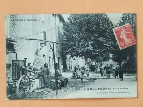 Cpa mirabel les baronnies - les,