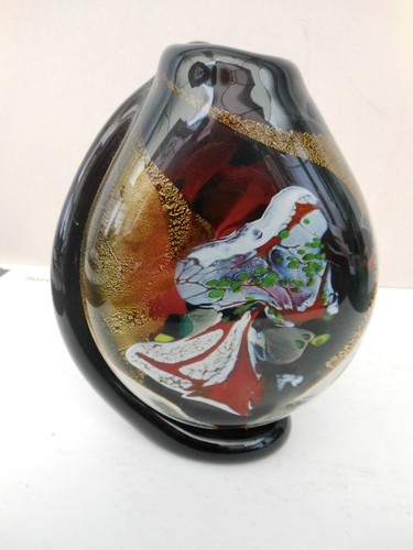 Vase verre souffle - vase,