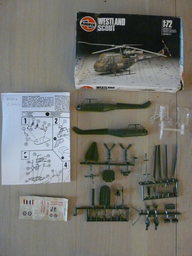 Maquette hélicoptère 72 - maquette, 1/72