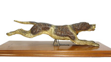 Chien De Chasse En Bronze