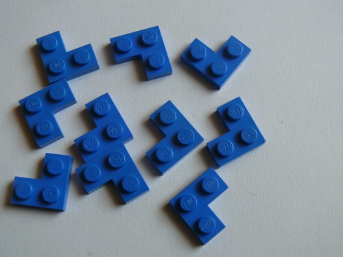 Lego blue corner - blue, 7738