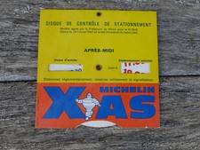 HORODATEUR DISQUE DE CONTROLE STATIONNEMENT MICHELIN X AS  AUTOMOBILE