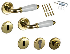 Béquille de porte Laiton