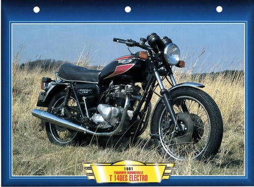 Carte fiche technique moto - , /