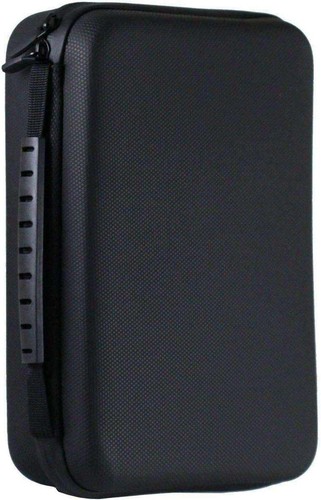 Navitech black case - black,