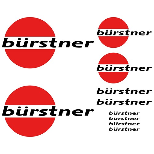 Bürstner autocollant sticker - bürstner,