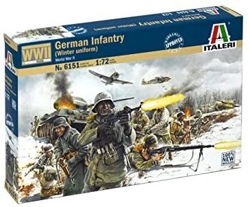 Italeri infanterie allemande - infanterie,