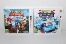 Lot 3DS : Sonic All-Stars Racing Transformed + Sonic Boom Le Cristal brisé /TBE.