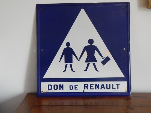 Ancienne plaque émaillée - ancienne,