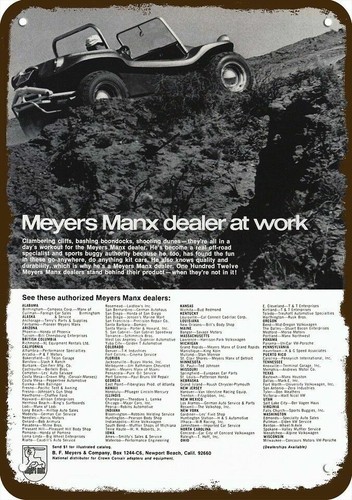 1968 meyers manx dune buggy - meyers,