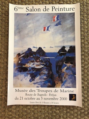 Affiche militaire troupes de - affiche,