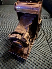 F. Deckel Munchen Appareil Photo à Soufflet Années 30