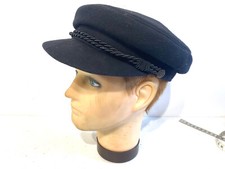Ancienne Casquette Allemande de Marin Hamburger schiffer mütze T57
