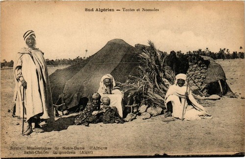 Cpa algeria tentes et - ak,
