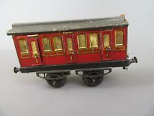 B899 Vintage 1932 Hornby Voiture 1 CL Essieux Toit Lanterneau Litho O Zéro