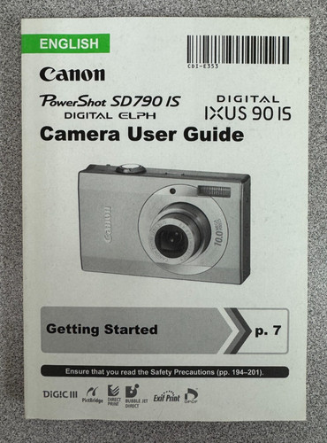 Canon powershot sd790 - sd790, /