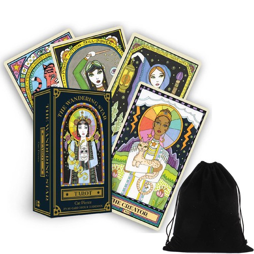 The wandering star tarot card - wandering,