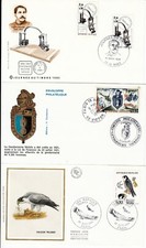 3 enveloppes - voir cachets 1er jour