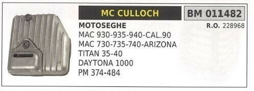 Silencieux culloch - silencieux, mc