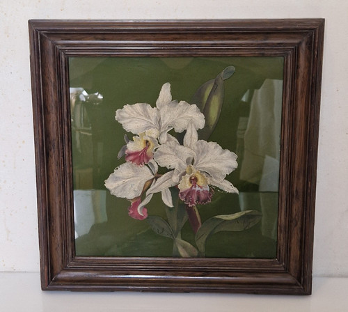Art nouveau plaque - -,