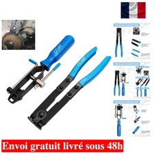 CCLIFE Pince pour Collier de Cardan - 2 Pièces Ergonomiques en Bleu et Noir