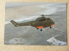 CARTE POSTALE POSTCARD ARMEE DE L'AIR HELICOPTERE AEROSPATIALE SA 330 PUMA
